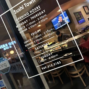 Sushi Town - Sushi Town Hours - Japanese Near Me - Costa Mesa, California Sushi Town - Sushi Town Hours - Japanese Near Me - Costa Mesa, California