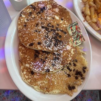 Ed Debevic's - Chocolate chip pancakes - Breakfast & Brunch Near Me - Chicago, Illinois