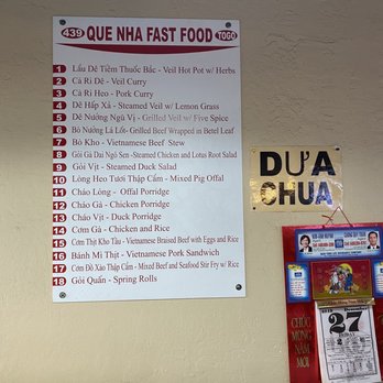 439 Que Nha Fast Food - Vietnamese Near Me - San Jose, California 439 Que Nha Fast Food - Vietnamese Near Me - San Jose, California