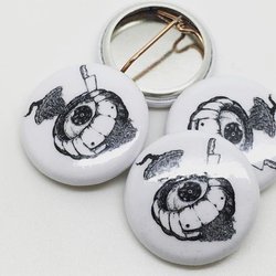 Just Buttons - One inch round buttons
