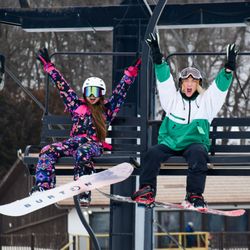 Mt Crescent Ski Area - If this photo doesn't give full send energy we don't know what does.