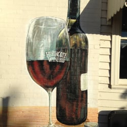 Heathcote Wine Hub - Caution: Don't be fooled. Licking this wall will only result in brick-mouth. You've been warned.