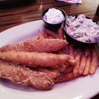 Nick & Tom's - Trust me looks big but your'e looking at maybe a half a baked potato size portion of fish. Don't spend the money on Fish & Chips - American Near Me - Cincinnati, Ohio Nick & Tom's - Trust me looks big but your'e looking at maybe a half a baked potato size portion of fish. Don't spend the money on Fish & Chips - American Near Me - Cincinnati, Ohio