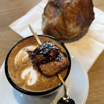 June Coffee - S'mores cortado and chocolate croissant! - Coffee & Tea Near Me - Birmingham, Alabama June Coffee - S'mores cortado and chocolate croissant! - Coffee & Tea Near Me - Birmingham, Alabama