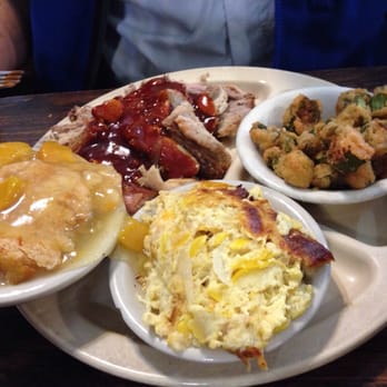 Barbecue Kitchen - Bbq pulled pork, fried okra, squash casserole, & peach cobbler. - Barbeque Near Me - College Park, Georgia Barbecue Kitchen - Bbq pulled pork, fried okra, squash casserole, & peach cobbler. - Barbeque Near Me - College Park, Georgia