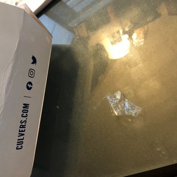 Culver's - Plastic from what? Cheese? - Burgers Near Me - Mesa, Arizona