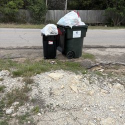 Waste Connections Of Texas - Overfilled trash for 3 weeks of missed trash.