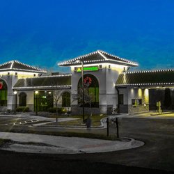 Holiday Light Guys - warm white bulbs commercial bank