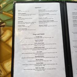 Nacho's Authentic Mexican - Menu