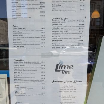Lime Tree Southeast Asian Kitchen - 7/25/26 - Malaysian Near Me - San Francisco, California Lime Tree Southeast Asian Kitchen - 7/25/26 - Malaysian Near Me - San Francisco, California