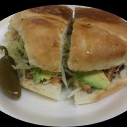 Tacos Don Pepe - Torta: Bistec ó Jamón