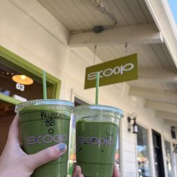 Banana bread matcha latte Banana bread matcha latte
