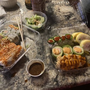 Sushi Hana - 9 rolls, a stuffed jalapeños and cucumber salad only $29 - Sushi Bars Near Me - Tualatin, Oregon Sushi Hana - 9 rolls, a stuffed jalapeños and cucumber salad only $29 - Sushi Bars Near Me - Tualatin, Oregon