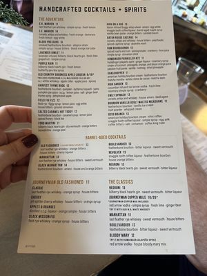 Menu photo 7 Journeyman Distillery Three Oaks, MI Menu photo 7 Journeyman Distillery Three Oaks, MI
