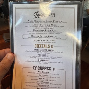 The Henry - Dessert Menu - New American Near Me - Nashville, Tennessee The Henry - Dessert Menu - New American Near Me - Nashville, Tennessee