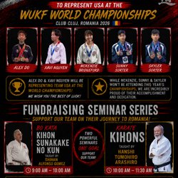 Ryukyu Japan Karate-Do - Fundraising Seminar for our team going to WUKF World Championships