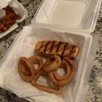 Vinson's Pub And Eatery - $17 Salmon+rice+side - American Near Me - Clayton, North Carolina