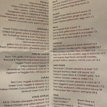 Rin's Thai - Food Menu 3.10.23 - Thai Near Me - San Francisco, California Rin's Thai - Food Menu 3.10.23 - Thai Near Me - San Francisco, California