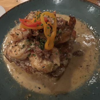 Tupelo Grille - Shrimp and grits! - Seafood Near Me - Whitefish, Montana
