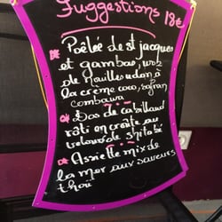 Le Dioufy's - Carte des suggestions du jour !