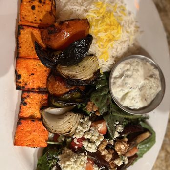 Panini Kabob Grill - Tofu skewer - Mediterranean Near Me - Riverside, California