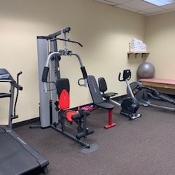 Health Plus - Inside workout area