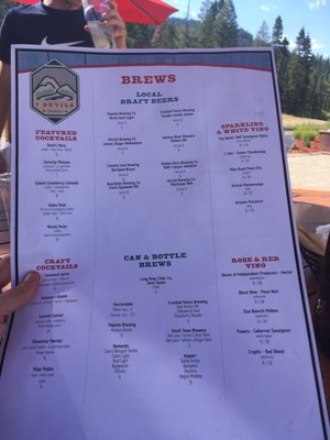 Menu photo 5 Seven Devils Pub Cascade, ID