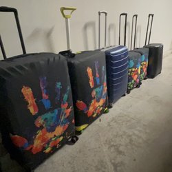 Kwic Airport Connection - This all fit in his van!