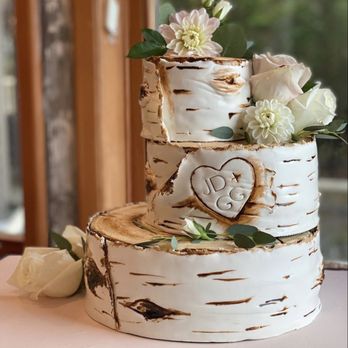 Passion For Cakes - a three tiered wedding cake - Custom Cakes Near Me