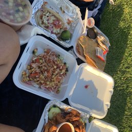 Enjoyed a picnic back home with our order. Enjoyed a picnic back home with our order.