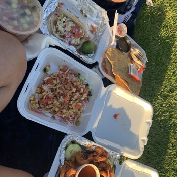 Mariscos Y Paletas Cancun - Enjoyed a picnic back home with our order. - Ice Cream & Frozen Yogurt Near Me - South Gate, California Mariscos Y Paletas Cancun - Enjoyed a picnic back home with our order. - Ice Cream & Frozen Yogurt Near Me - South Gate, California