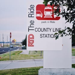 RTD Lightrail County Line Station
