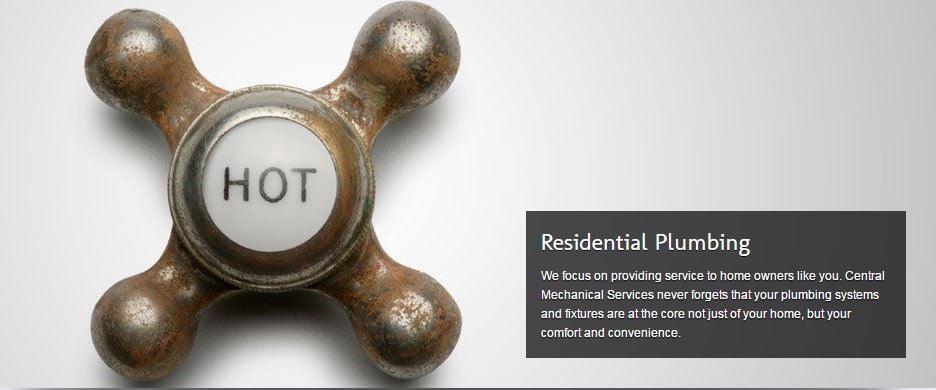 Slide of Central Mechanical Services