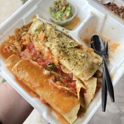 Papa's & Beer - Empty enchilada