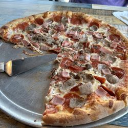 Meat lover's pizza