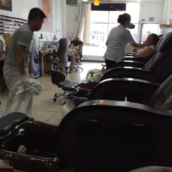 Bebe Nails & Spa - Massage chairs only 15 dollars - Nail Salons Near Me - Oakland, California