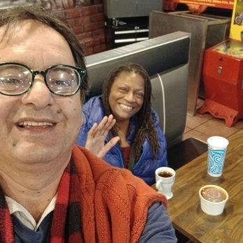 WTFalafel - Customer arnita, regular, happy to eat n carry n sip tea,soup - Falafel Near Me - Moreno Valley, California WTFalafel - Customer arnita, regular, happy to eat n carry n sip tea,soup - Falafel Near Me - Moreno Valley, California