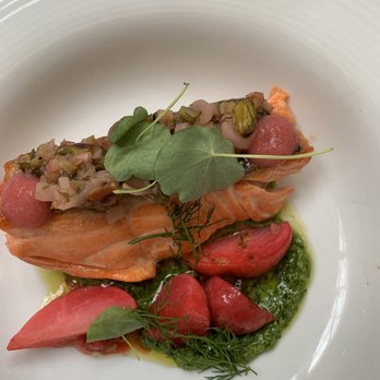 Spoon and Stable - Steelhead trout - New American Near Me - Minneapolis, Minnesota