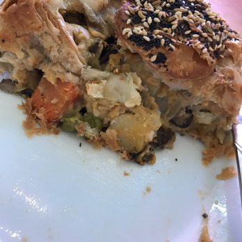 Shamane's Bake Shoppe - Inside of veggie pot pie - Bakeries Near Me - Boulder, Colorado