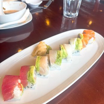 Fuji Thai - Rainbow Roll - Thai Near Me - Buffalo Grove, Illinois