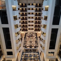 Drury Plaza Hotel St. Paul Downtown - View down from the 7th floor