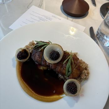 Splashes Restaurant - Muscovy Duck Breast - New American Near Me - Laguna Beach, California