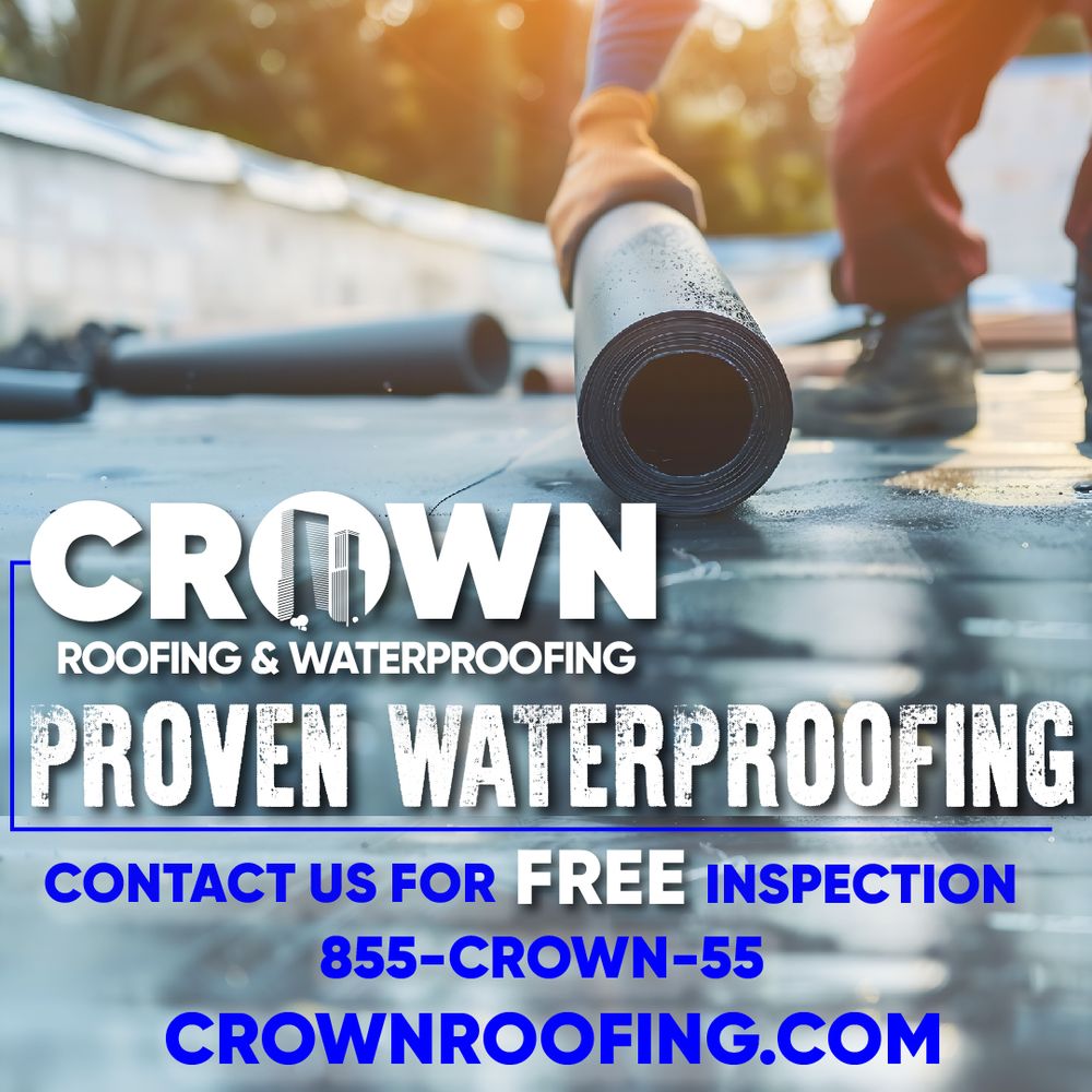 Slide of Crown Roofing & Waterproofing