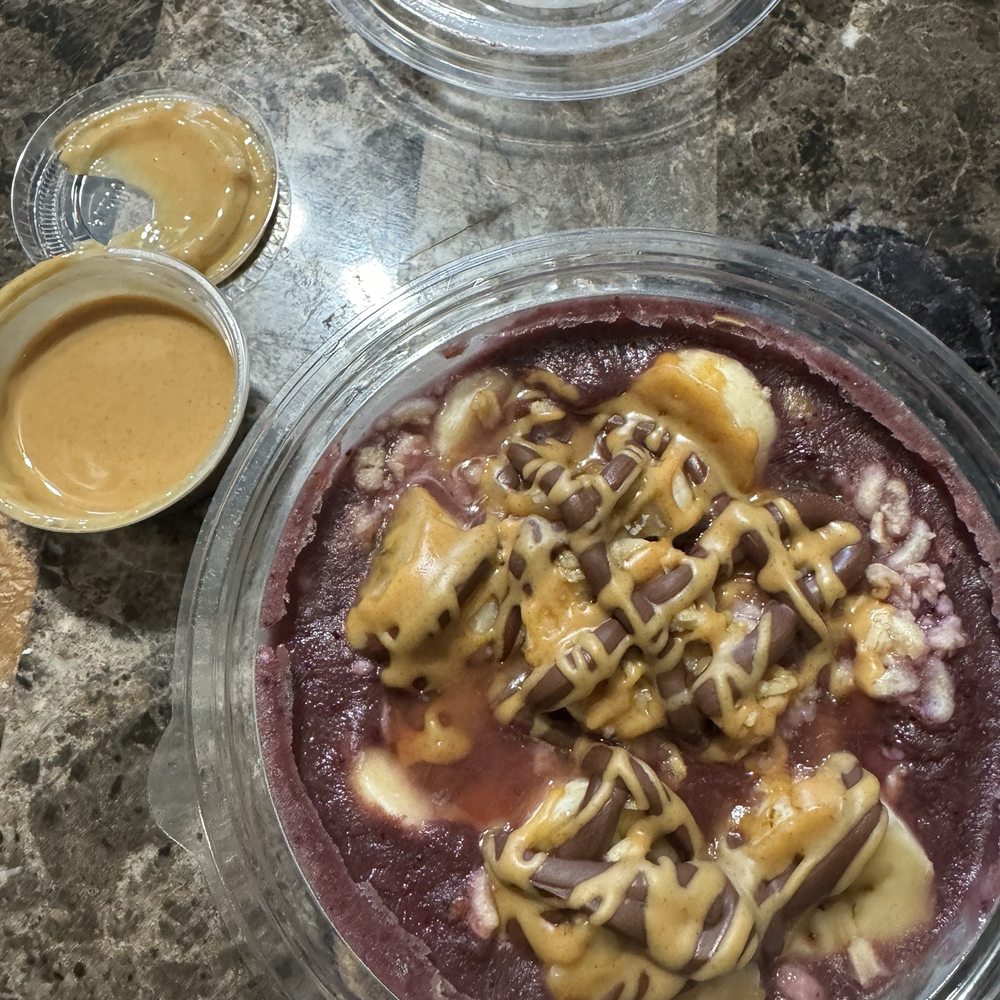 Jamba - My DELICIOUS açaí bowl with PB! - Juice Bars & Smoothies Near Me - Reedley, California Jamba - My DELICIOUS açaí bowl with PB! - Juice Bars & Smoothies Near Me - Reedley, California