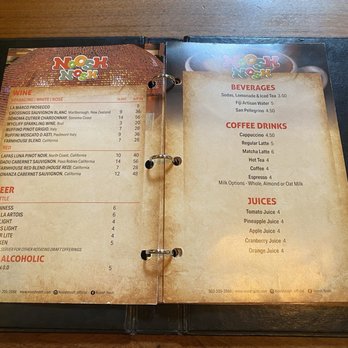 Noosh Nosh - Menu -- drinks -- 12/2025 - American Near Me - Louisville, Kentucky