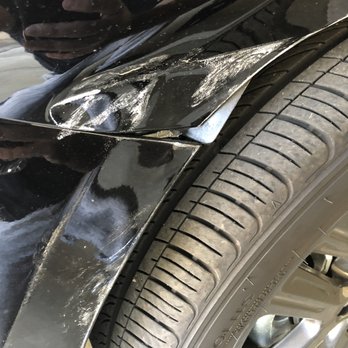 Custom Collision Group - Car before repair - Body Shops Near Me - Pasadena, California
