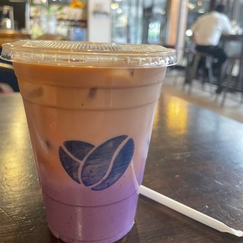 Harmony Coffee Bar - Ube Latte - Coffee & Tea Near Me - Highland Park, Illinois Harmony Coffee Bar - Ube Latte - Coffee & Tea Near Me - Highland Park, Illinois