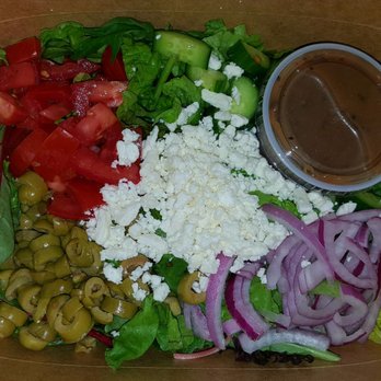 Cheech's Pizza - Mediterranean Salad L $11.99 (07/31/20). @Cheechs_Pizza #LosFeliz #ItalianFood #Pizza #NoMeatFriday #FoodPorn - Pizza Near Me - Los Angeles, California