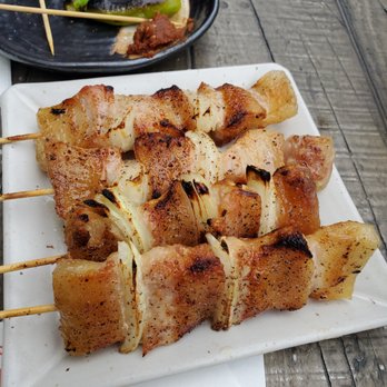 Yakitori Totto - pork neck - Japanese Near Me - Somerville, Massachusetts