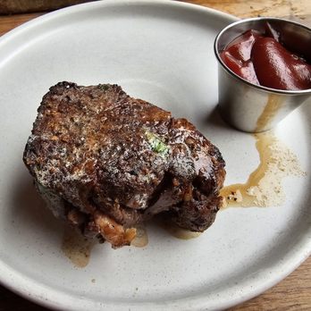 Haywire - 8oz garlic filet - New American Near Me - Plano, Texas